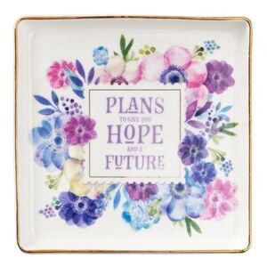 Jeremiah‎ 29:11 Jewelry Trinket Dish | Plans to Give You Hope and a Future